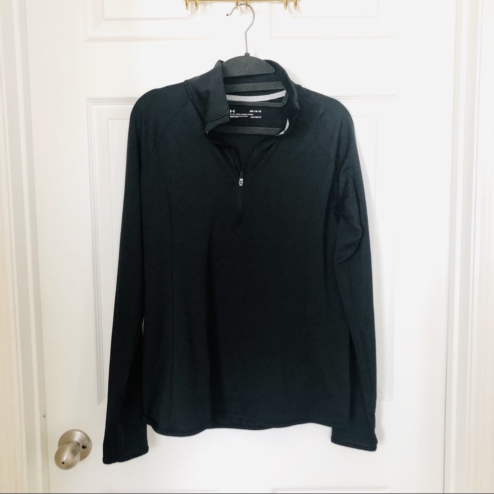 Under Armour Half Zip Long Sleeve RUN Pullover Size Medium